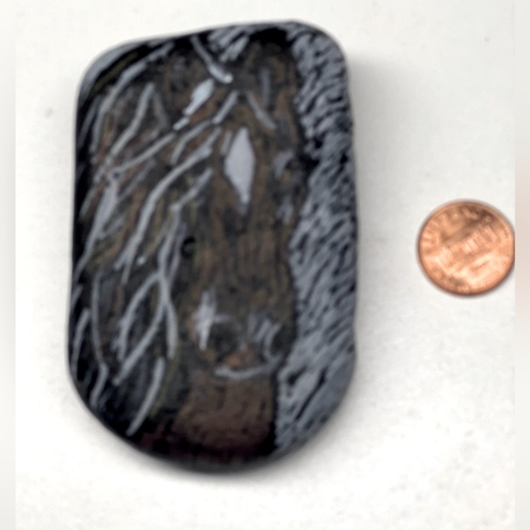 Hand Painted Rock - Picture 2 of 3